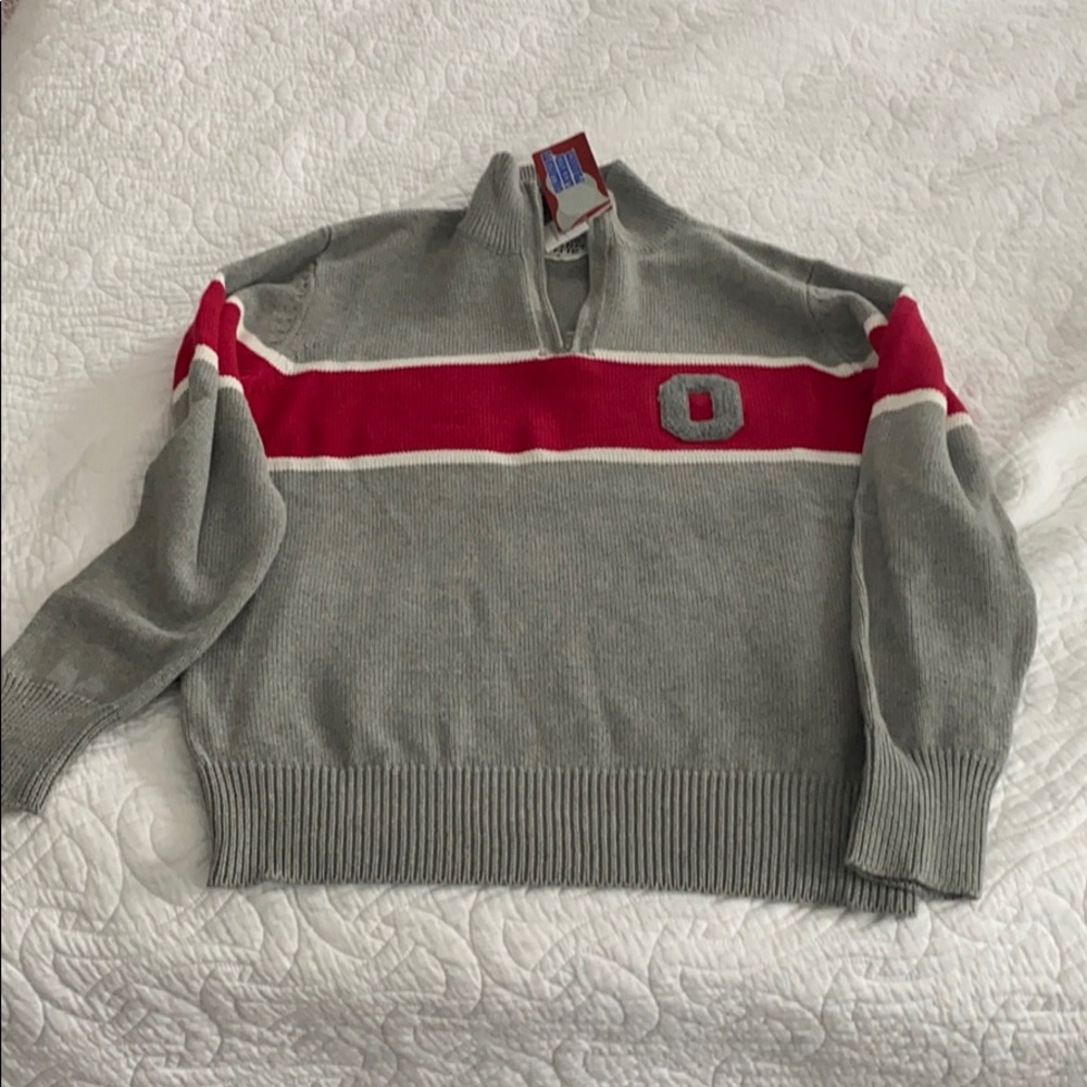 Ohio state sweater 1/4 zip